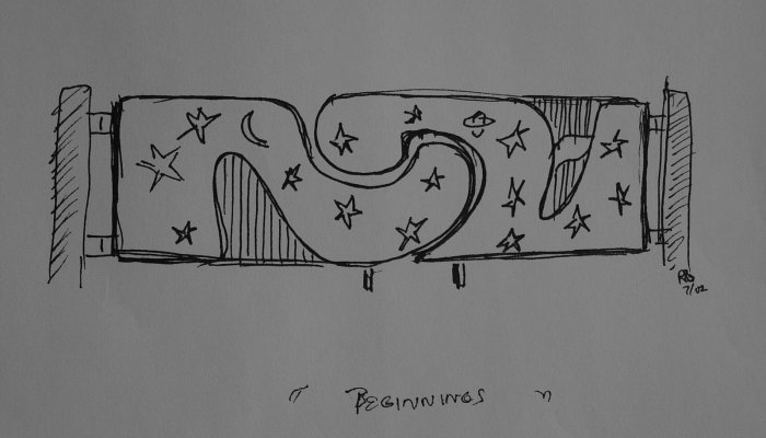 Decorative Gates #2d:'Beginnings'