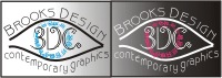 Brooks Design-Contemporary Graphics Logo LR3