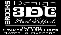 Brooks Design-Plant Supports logo