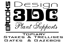 Brooks Design-Plant Supports logo
